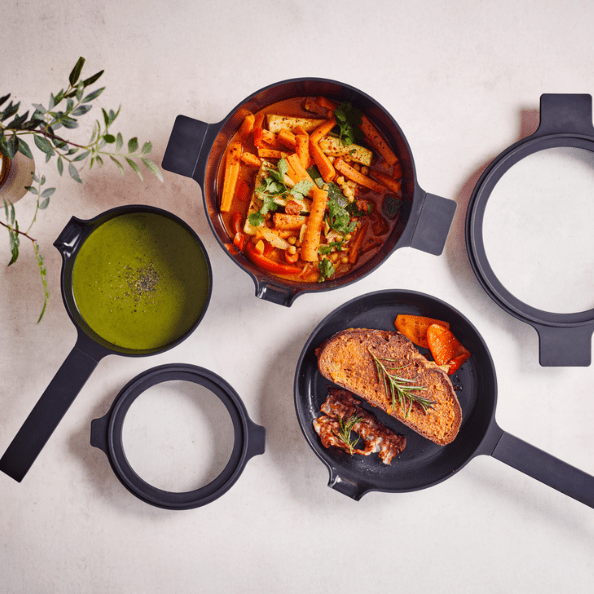 Neat 5 - Piece Nesting Cookware Set - Alva Cookware